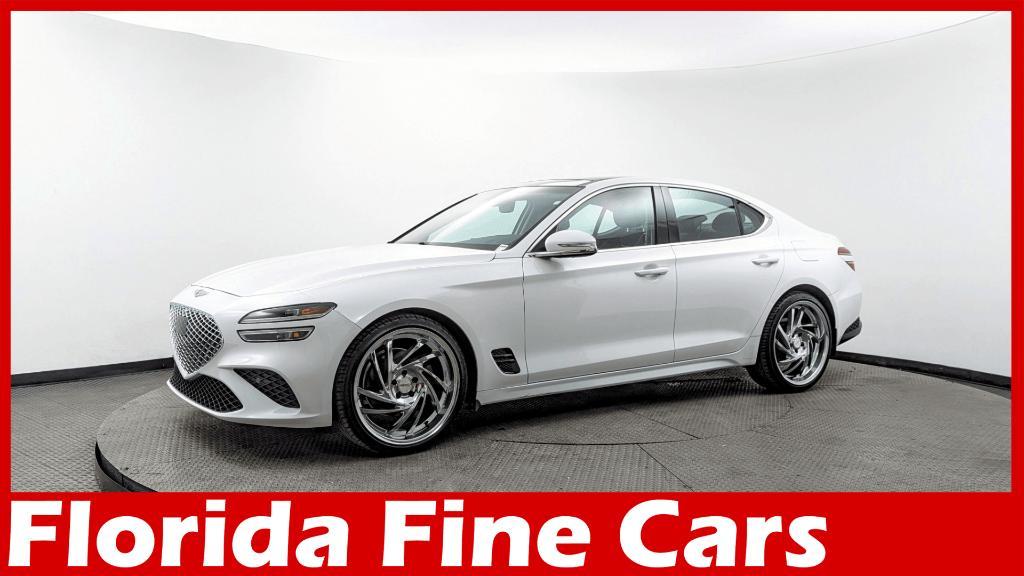 used 2022 Genesis G70 car, priced at $24,999