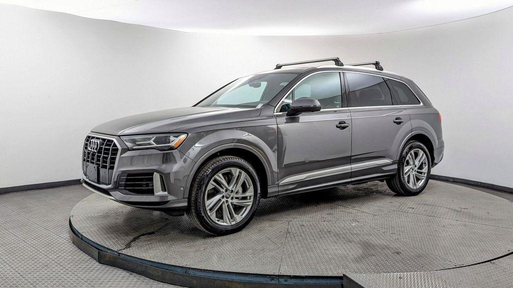 used 2021 Audi Q7 car, priced at $31,499