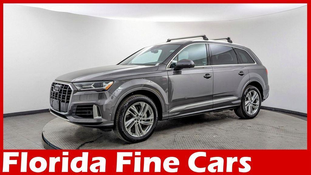 used 2021 Audi Q7 car, priced at $31,499