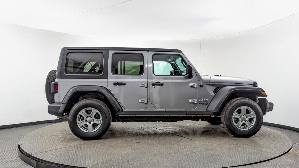 used 2020 Jeep Wrangler Unlimited car, priced at $21,499