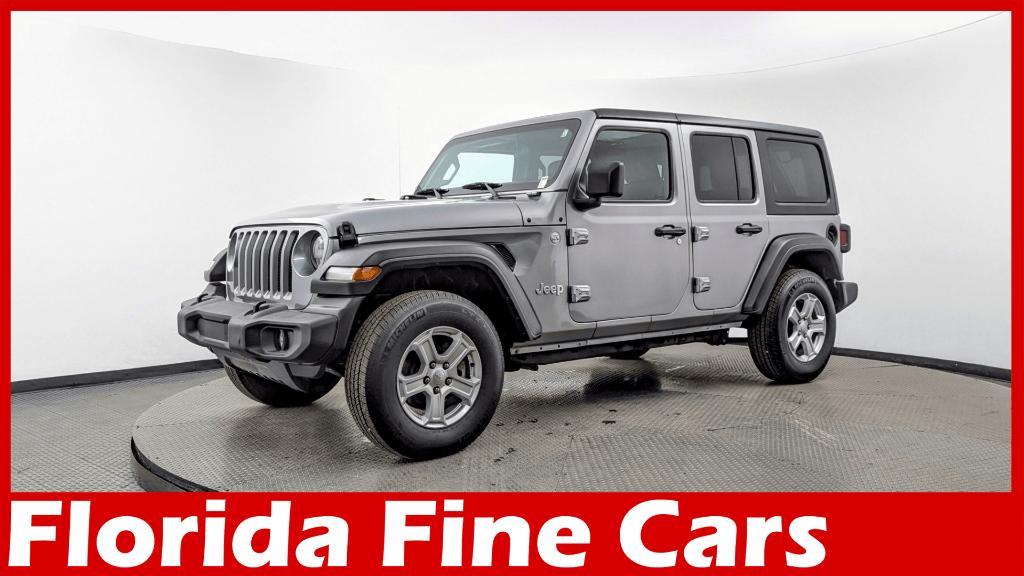 used 2020 Jeep Wrangler Unlimited car, priced at $21,499