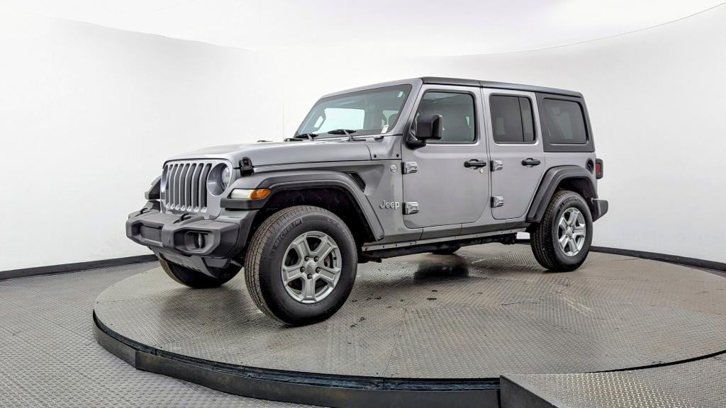 used 2020 Jeep Wrangler Unlimited car, priced at $21,499
