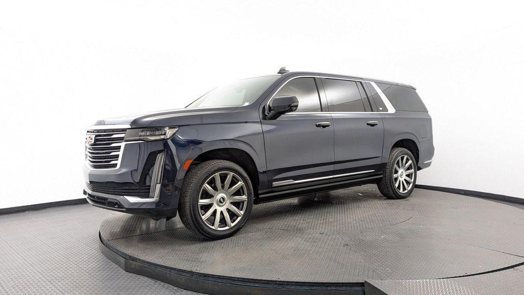 used 2021 Cadillac Escalade ESV car, priced at $47,499