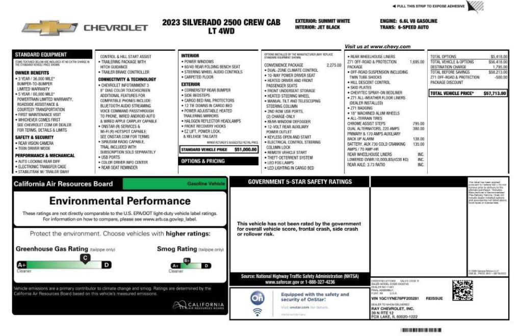 used 2023 Chevrolet Silverado 2500 car, priced at $37,099