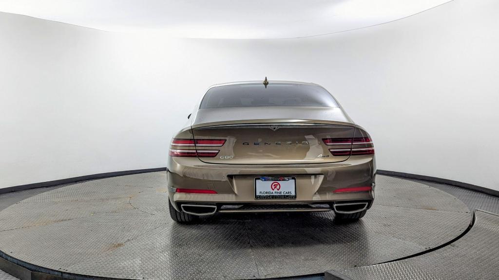 used 2023 Genesis G80 car, priced at $30,999