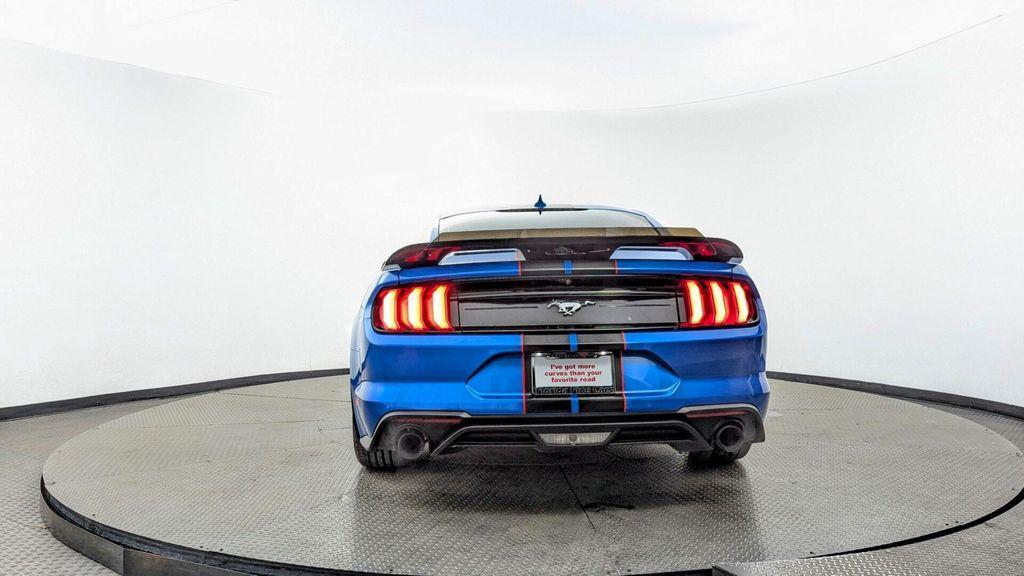 used 2021 Ford Mustang car, priced at $18,999