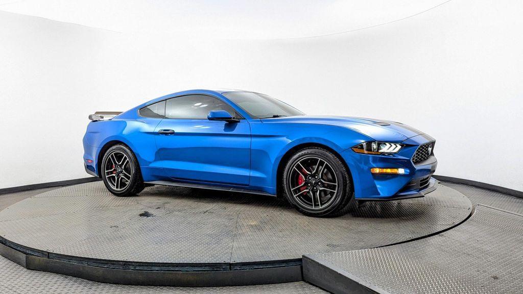 used 2021 Ford Mustang car, priced at $18,999