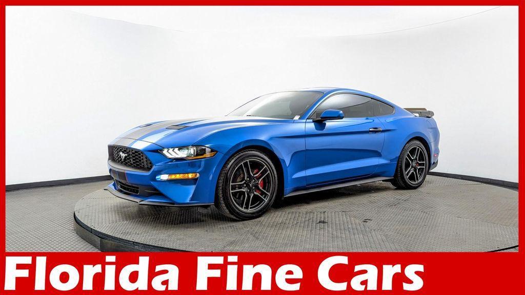 used 2021 Ford Mustang car, priced at $18,999