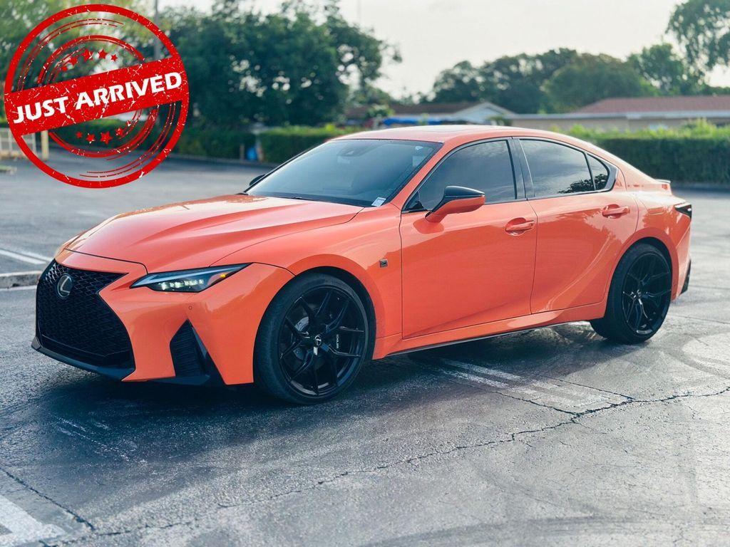 used 2023 Lexus IS 500 car, priced at $54,999