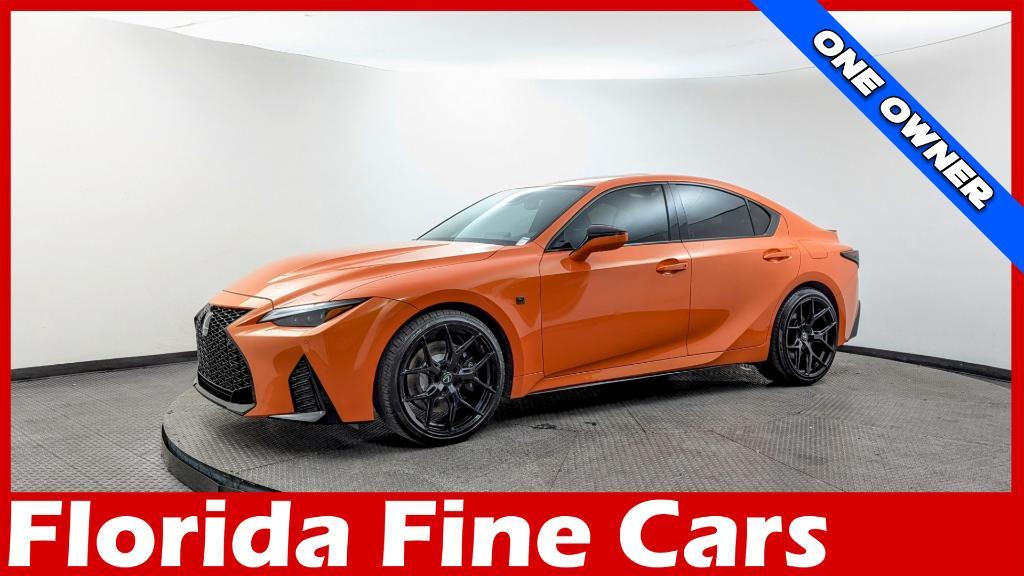 used 2023 Lexus IS 500 car, priced at $53,799