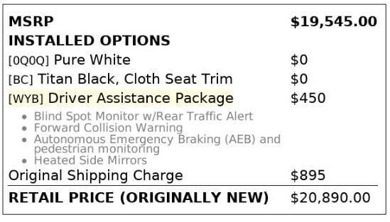 used 2019 Volkswagen Jetta car, priced at $9,889