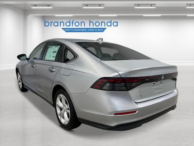 new 2025 Honda Accord car, priced at $29,445