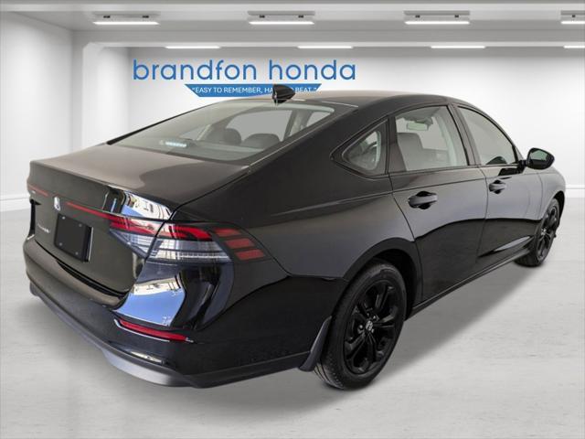 new 2025 Honda Accord car, priced at $31,655