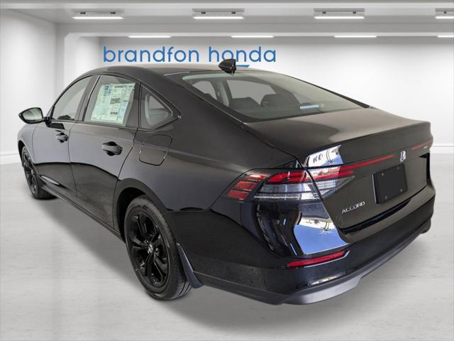 new 2025 Honda Accord car, priced at $31,655