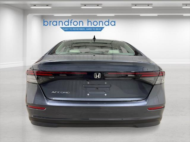 new 2025 Honda Accord car, priced at $31,655