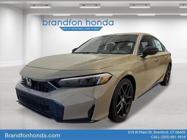 new 2025 Honda Civic car, priced at $29,055