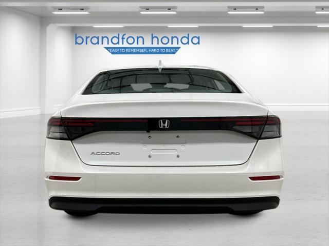 new 2024 Honda Accord car, priced at $31,460