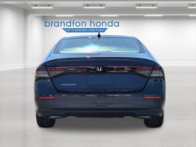 new 2025 Honda Accord car, priced at $31,655