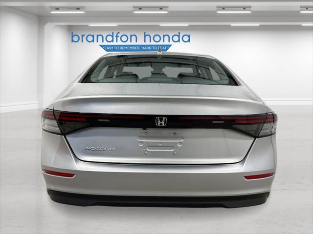 new 2024 Honda Accord car, priced at $31,005