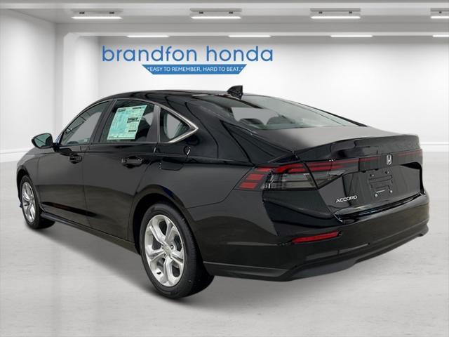 new 2025 Honda Accord car, priced at $29,445