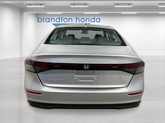 new 2024 Honda Accord car, priced at $31,005