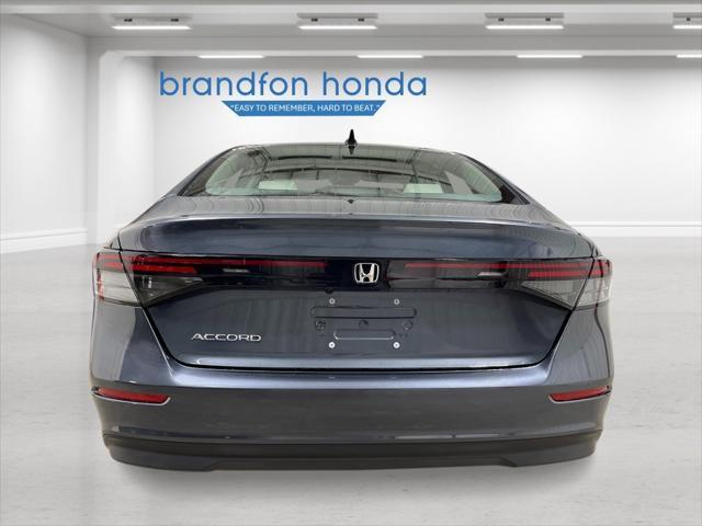 new 2025 Honda Accord car, priced at $31,655