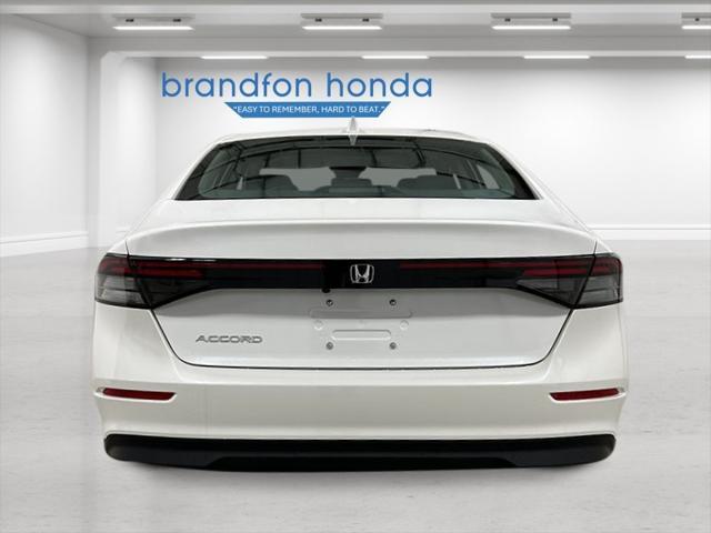 new 2024 Honda Accord car, priced at $31,460