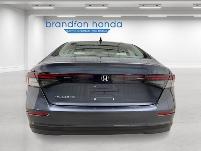 new 2025 Honda Accord car, priced at $31,710