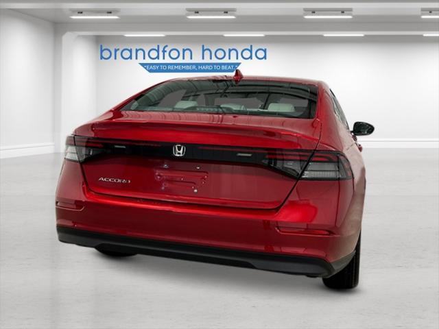 new 2024 Honda Accord car, priced at $31,460