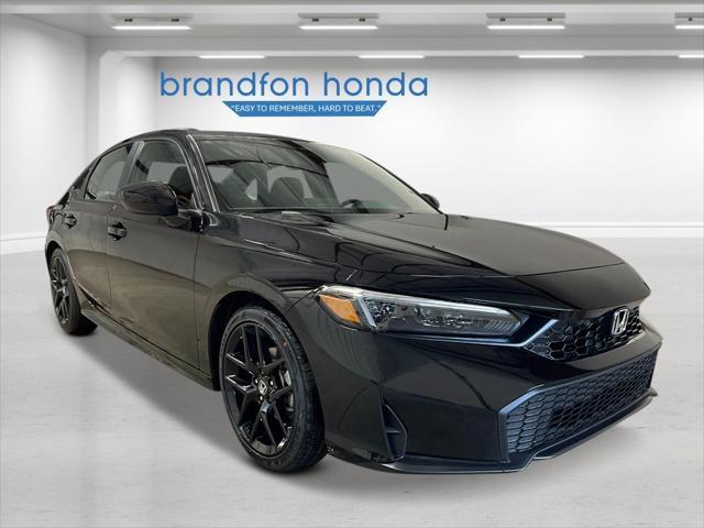 new 2025 Honda Civic car, priced at $27,400