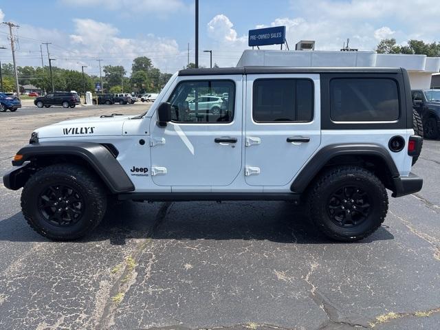 used 2021 Jeep Wrangler Unlimited car, priced at $28,219