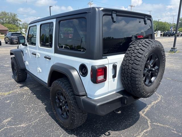 used 2021 Jeep Wrangler Unlimited car, priced at $28,219