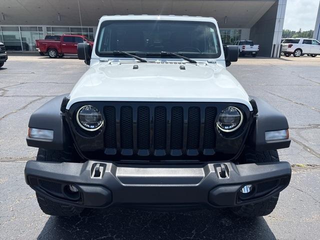 used 2021 Jeep Wrangler Unlimited car, priced at $28,219