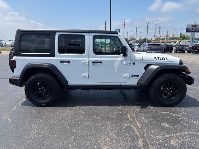 used 2021 Jeep Wrangler Unlimited car, priced at $28,219