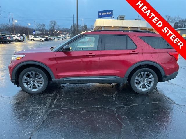 used 2022 Ford Explorer car, priced at $29,391