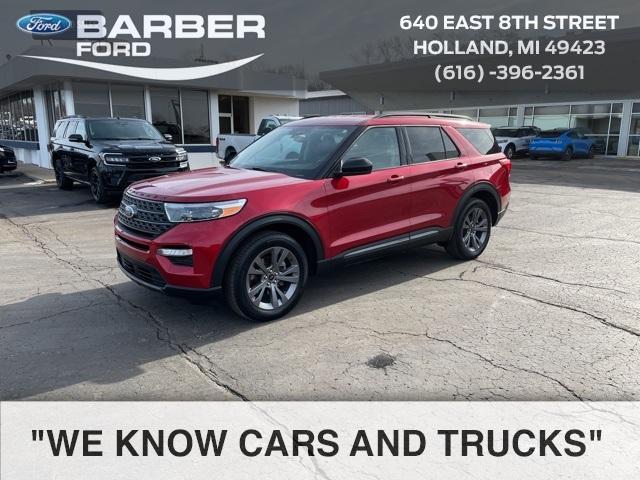 used 2022 Ford Explorer car, priced at $28,797