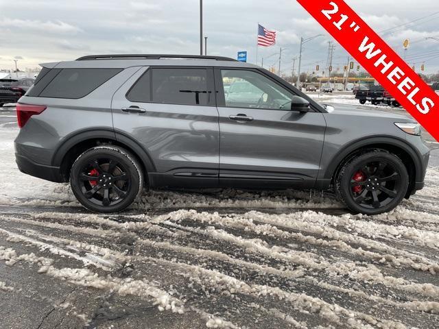 used 2022 Ford Explorer car, priced at $36,624