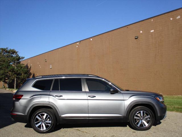 used 2021 Volkswagen Atlas car, priced at $20,852