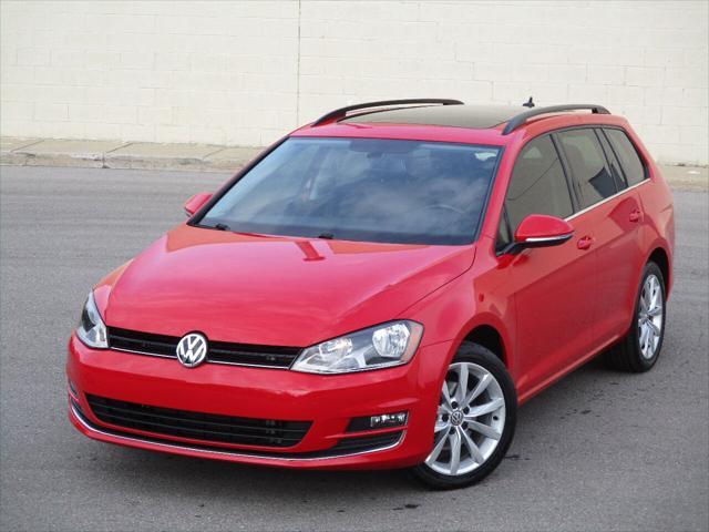 used 2017 Volkswagen Golf SportWagen car, priced at $16,836