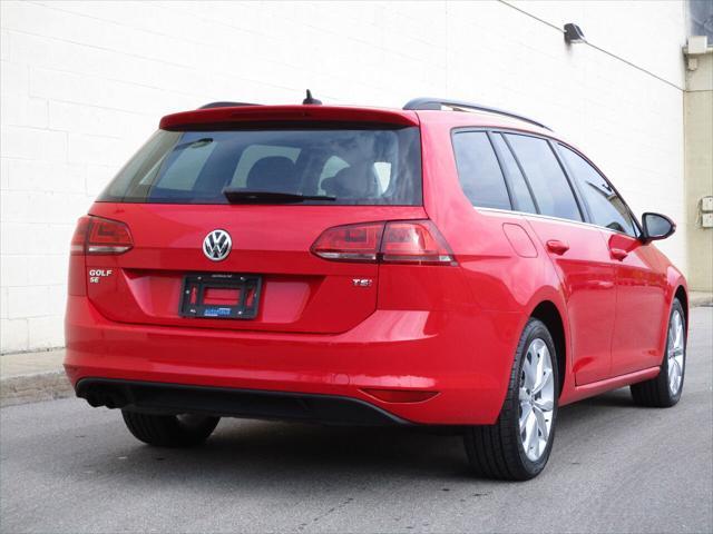 used 2017 Volkswagen Golf SportWagen car, priced at $16,836