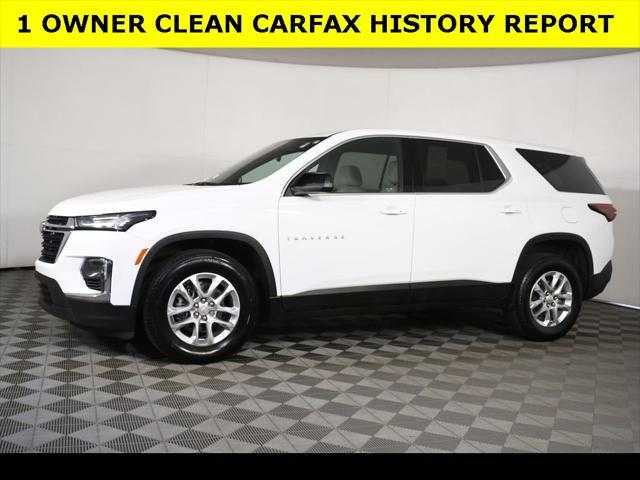 used 2023 Chevrolet Traverse car, priced at $30,897