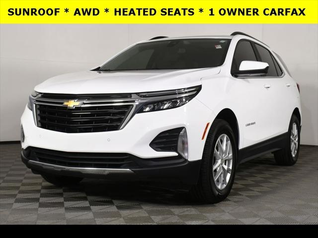 used 2022 Chevrolet Equinox car, priced at $21,325