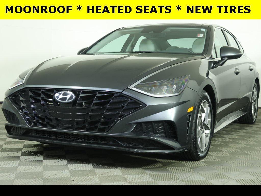 used 2021 Hyundai Sonata car, priced at $16,151