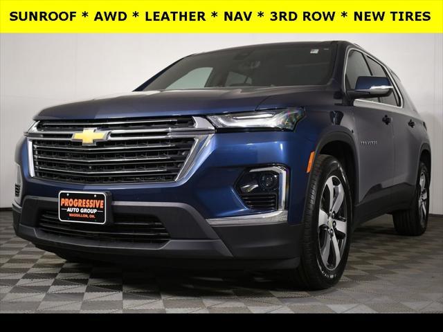 used 2022 Chevrolet Traverse car, priced at $35,725