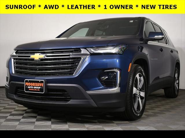 used 2022 Chevrolet Traverse car, priced at $34,287