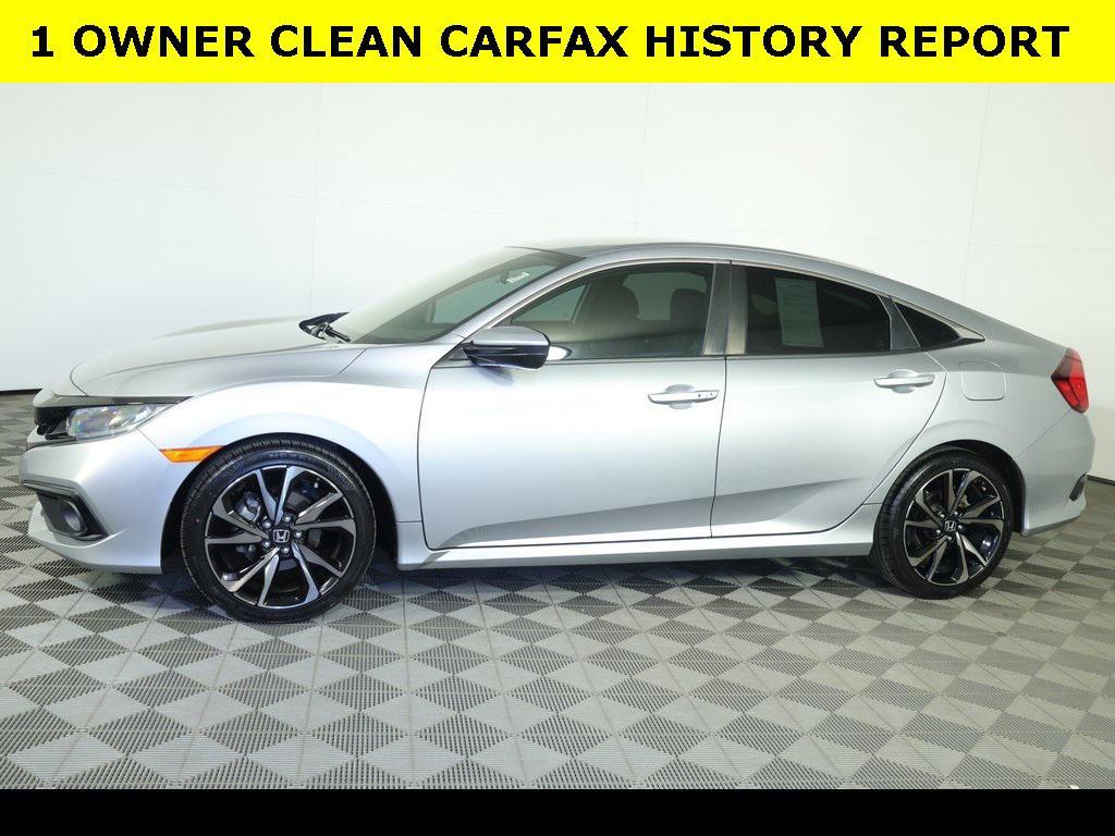 used 2021 Honda Civic car, priced at $24,848