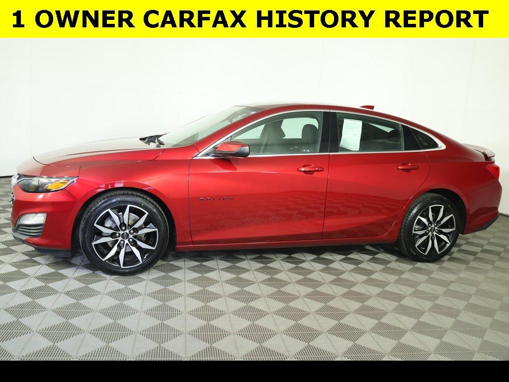 used 2022 Chevrolet Malibu car, priced at $16,825