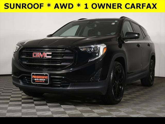 used 2021 GMC Terrain car, priced at $21,999