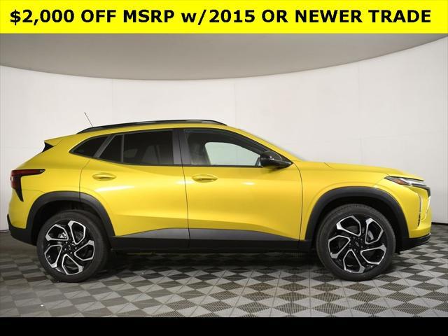 new 2025 Chevrolet Trax car, priced at $25,875