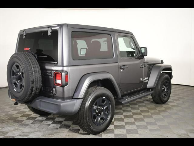 used 2021 Jeep Wrangler car, priced at $29,660